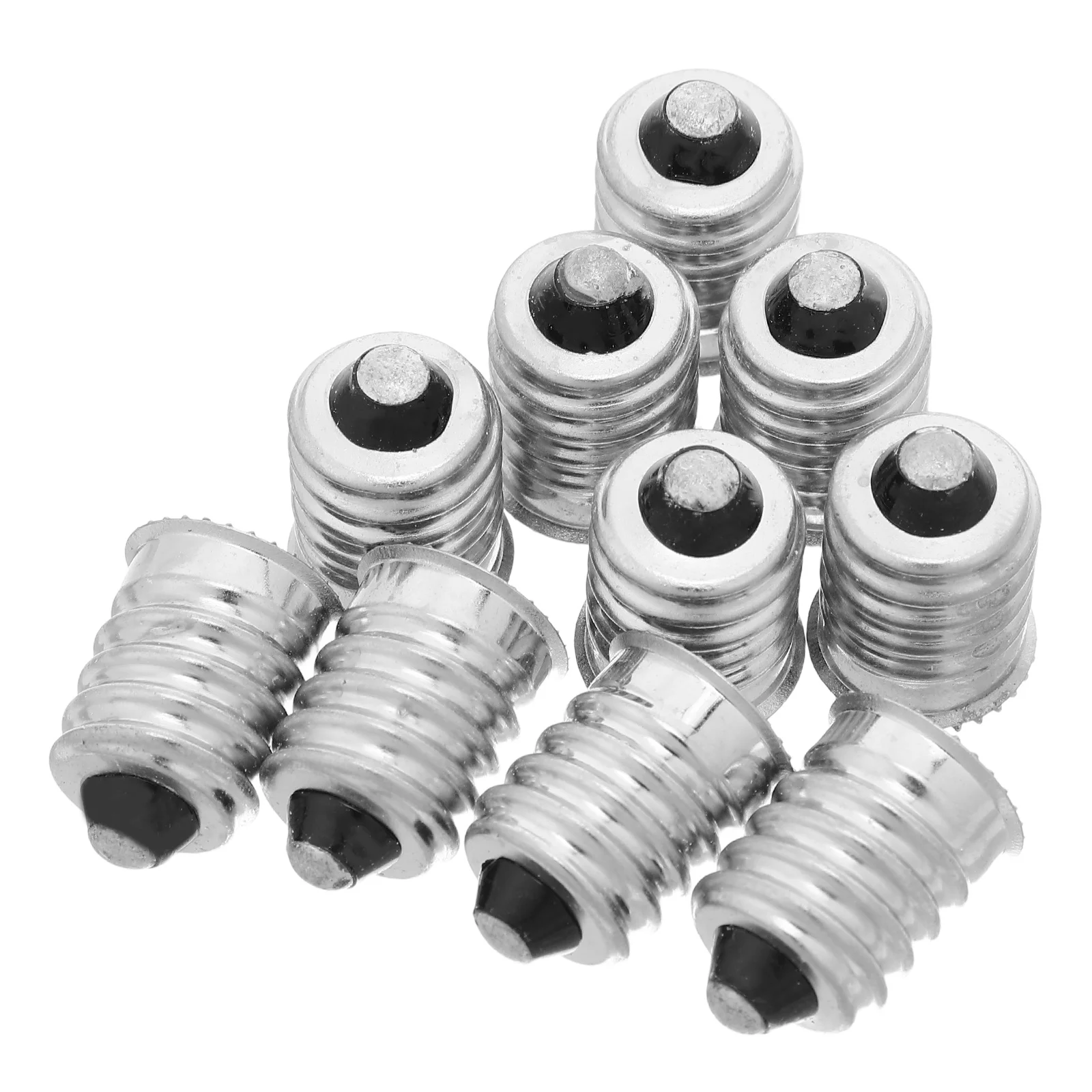 

10Pcs E14 to E12 Base Adapter Screw Lamp Holder Space Saving Design for Consistent LED Illumination E14 to E12 Socket Adapter