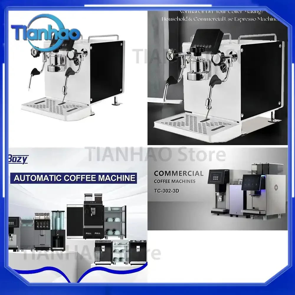 Professional Single Head Commercial Espresso Machine for Stainless Steel Coffee Machine for Wholesale