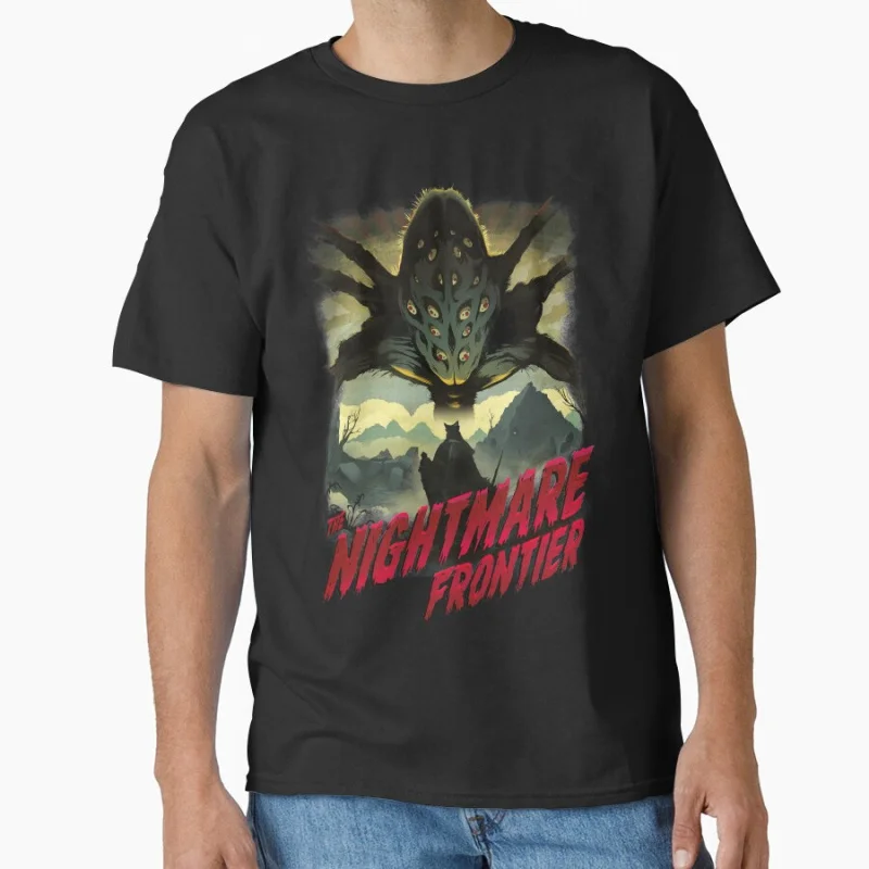 

The Nightmare Frontier Vintage video game Bloodborne Retro videogames Dark Souls gift T Shirt for men large size tops S-6XL