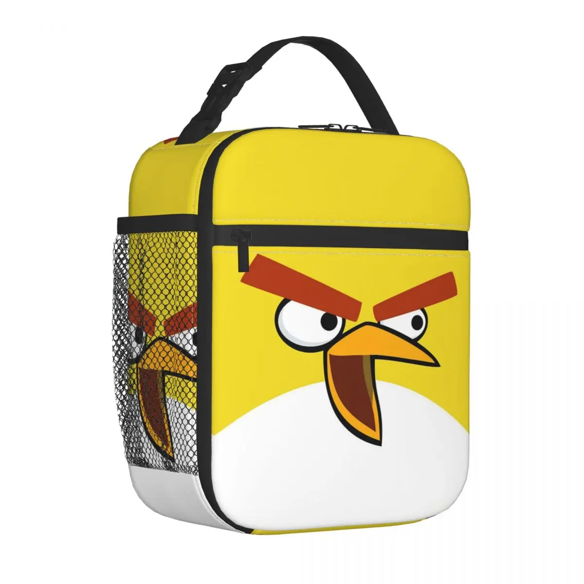حقيبة غداء معزولة من A-Angry Anime B-Birds Chuck حقيبة حرارية حاوية الوجبات المقاومة للتسرب، حقائب اليد للطعام #2