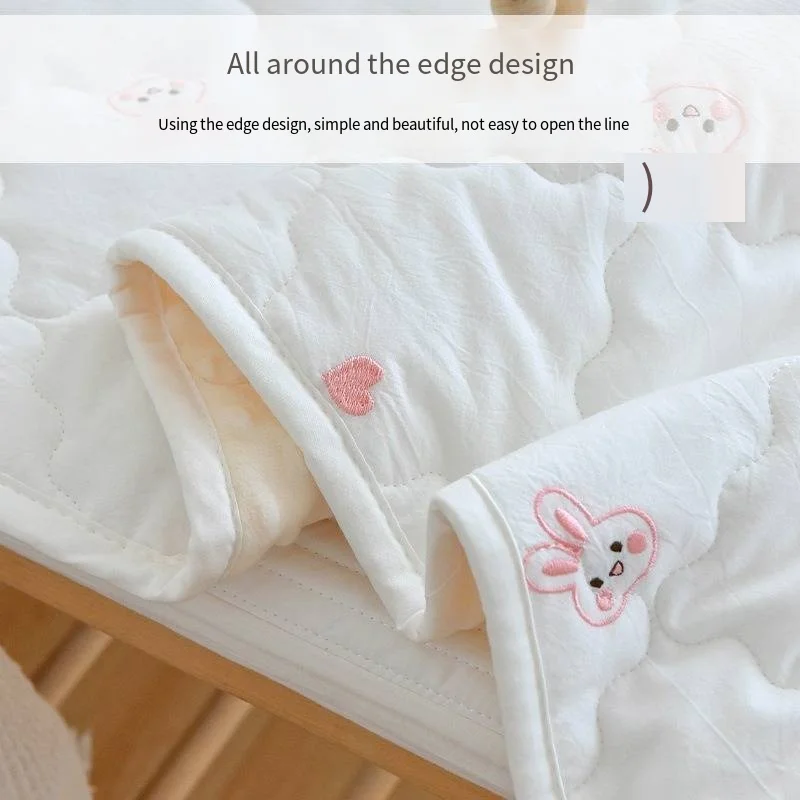 Newborn Baby Washable Mattress Mattress Baby Cotton Bed Mattress Kindergarten Children Bean Velvet Nap Mat Quilt