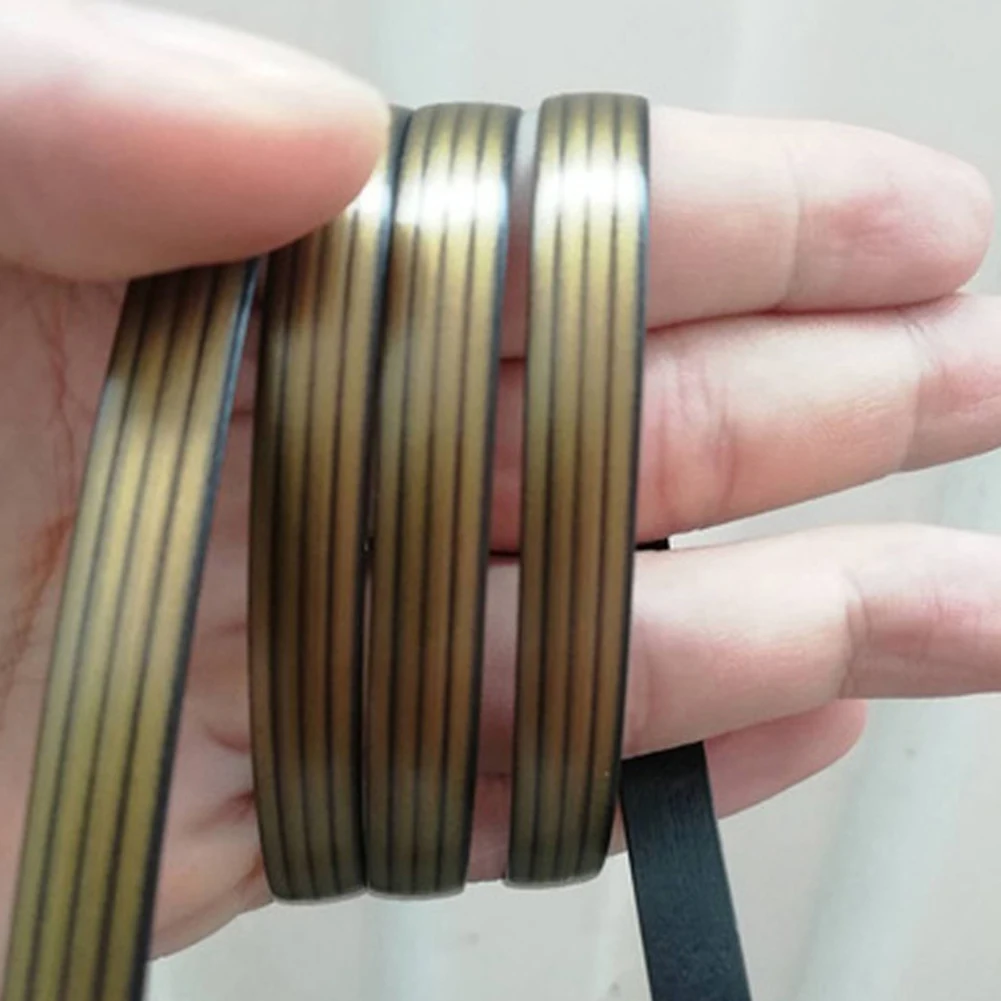 Plastic Rattan Strips for Furniture Seat Reconstruction Basket Base Weaving and Accent Trim Applications 300cm per Roll
