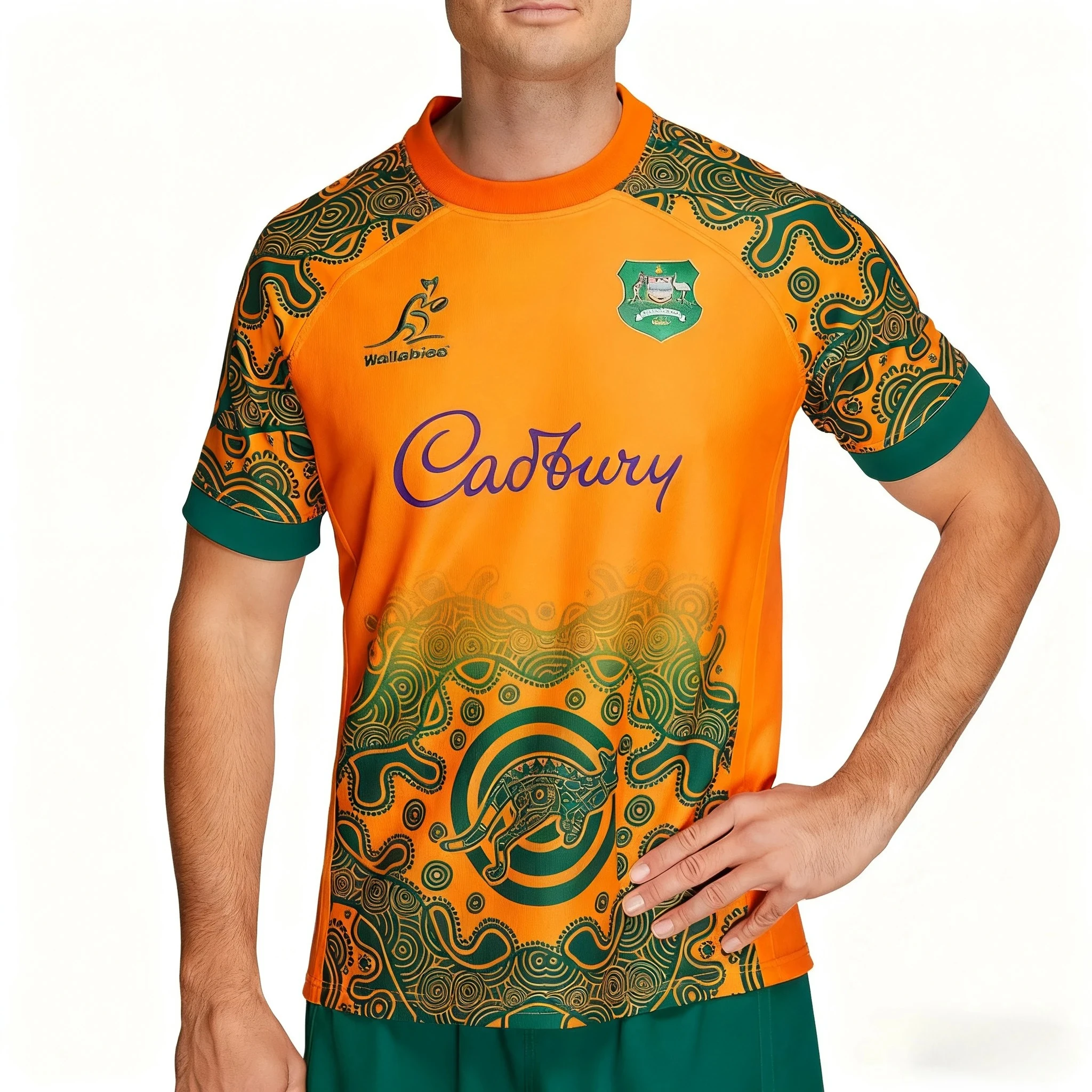 2026 Summer Australia New Men's Rugby Training T-shirt, Casual and Breathable Top, Unisex Sports Quick-drying T-shirt