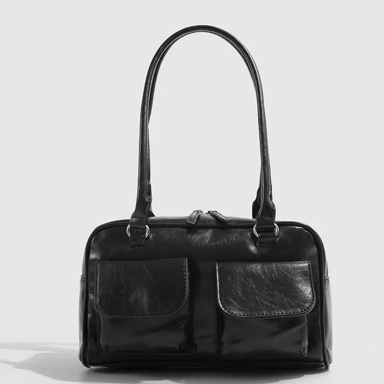 

2025 New Vintage Oversized Underarm Bag for Women, Retro Stylish Shoulder Tote Purse, Large Capacity Work Commuter Handbag