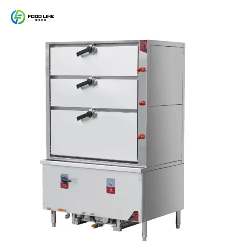Customized Induction Commercial Steamer Cabinet Seafood Steaming for Restaurant Kitchen Canteen