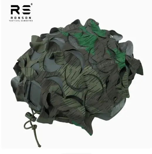 3D Helmet Cover Chinese 21 New Camouflage Jungle Wargame Flecktarn RHODESIA German