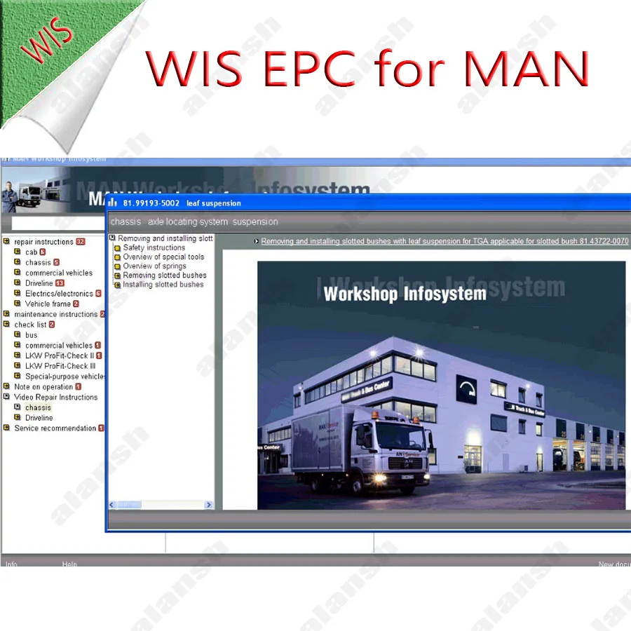 2015  Nitro + Electronic Parts Catalogue for Man workshop infosystem Wis Service Repair information and Wiring