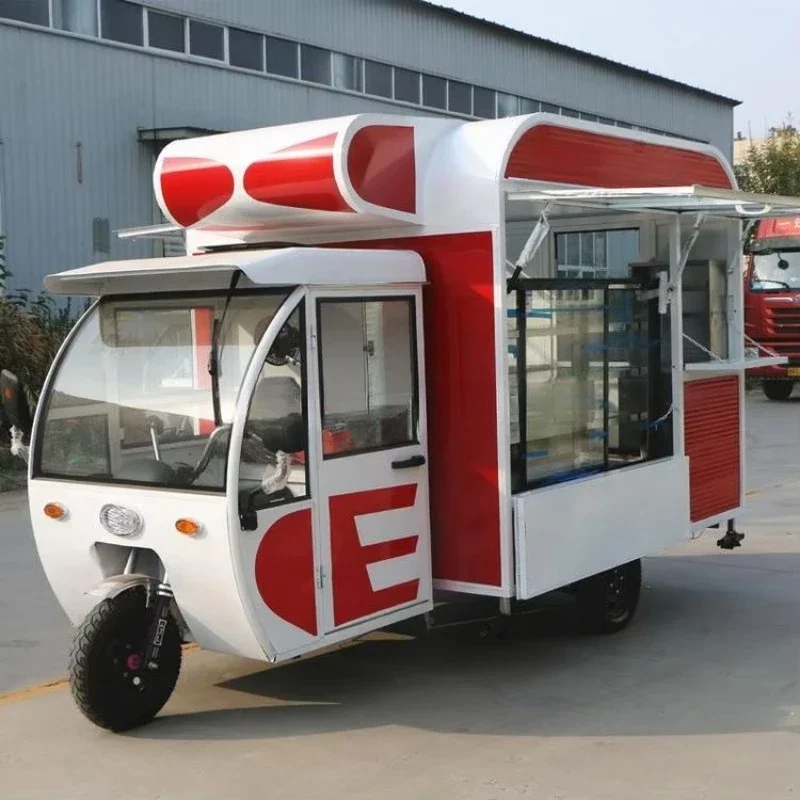 Electric dining car Mobile hot dog dining car