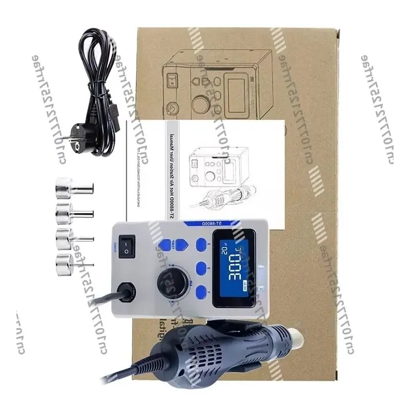 Heat Gun Desoldering Station High-power Adjustable Temperature Digital Display Mobile Phone Maintenance Constant Temperature