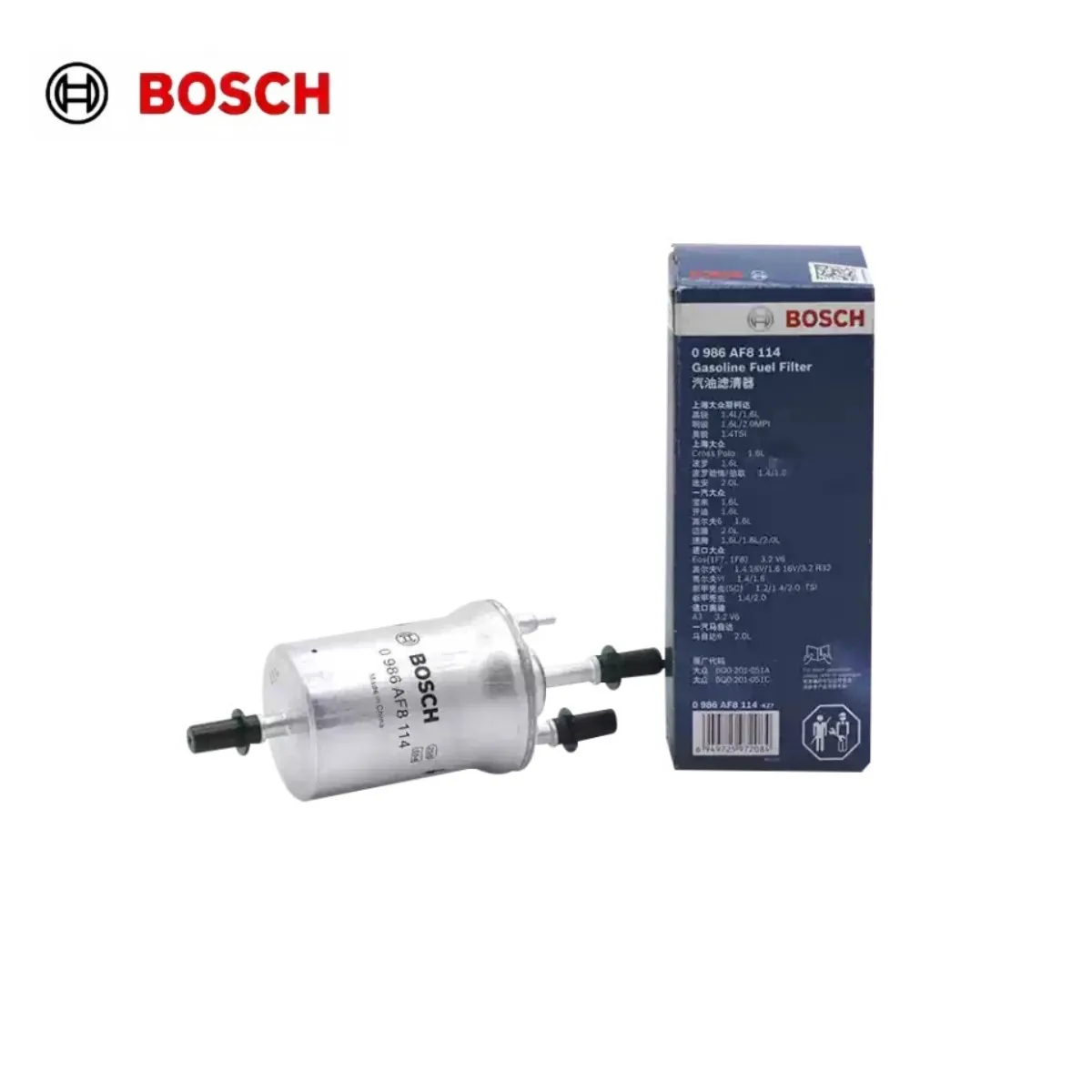 BOSCH 0986AF8114 is suitable for CrossPolo1.6L; Polo 1.6L; Polo Passion/Striving for 1.4/1.6; Touran 2.0L; FAW Volkswagen: