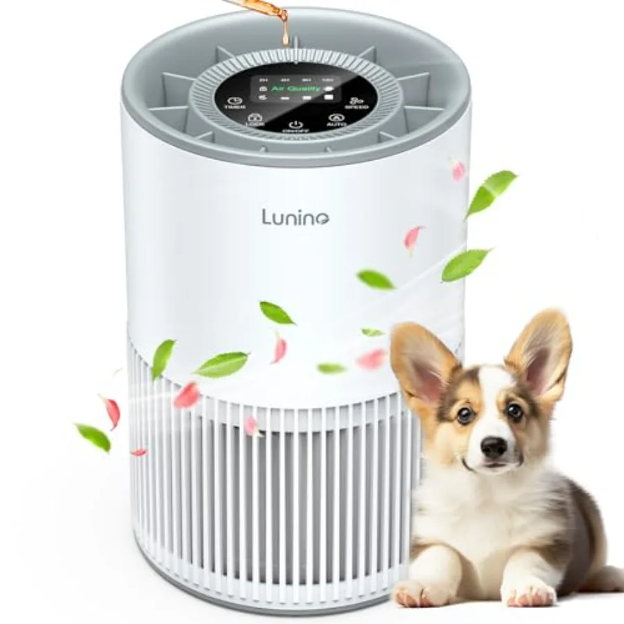 

Air Purifiers for Home Large Room up to 1200ft² H13 True HEPA Air Purifier for Bedroom with Fragrance Function Air Quality Sens
