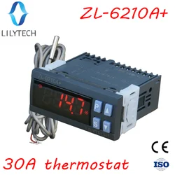 ZL-6210A+, 30A Output, Temperature Controller, Digital  Thermostat, Lilytech, smart Thermostat temperature controller, Switch