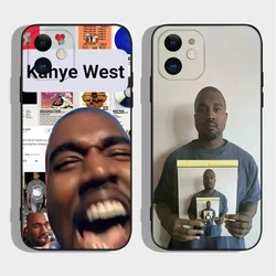 Funny Rapper Kanye West Ye Phone Case For iPhone 11 12 13 14 15 16 Pro Max XR X XS Mini 8 7 Plus SE Shockproof Fundas