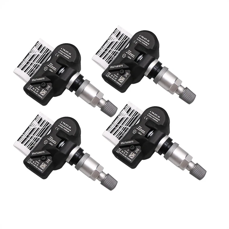 

4PCS 433MHz 6798872 36106798872 Tire pressure sensor For Alpina D5 XD3 BMW F10 F07 F12 E84 F25 F26 E89 Mini R59 R60 R61