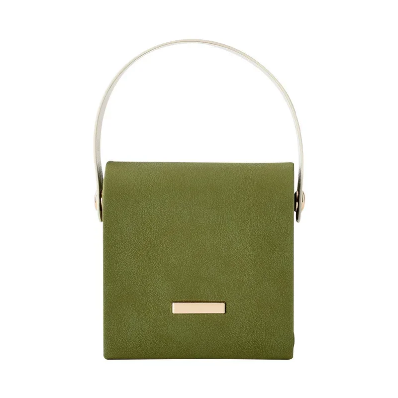 جديد المحمولة صندوق مجوهرات محمول بسيط التباين اللون السفر مجوهرات أقراط أقراط قلادة خاتم صندوق تخزين المجوهرات #5