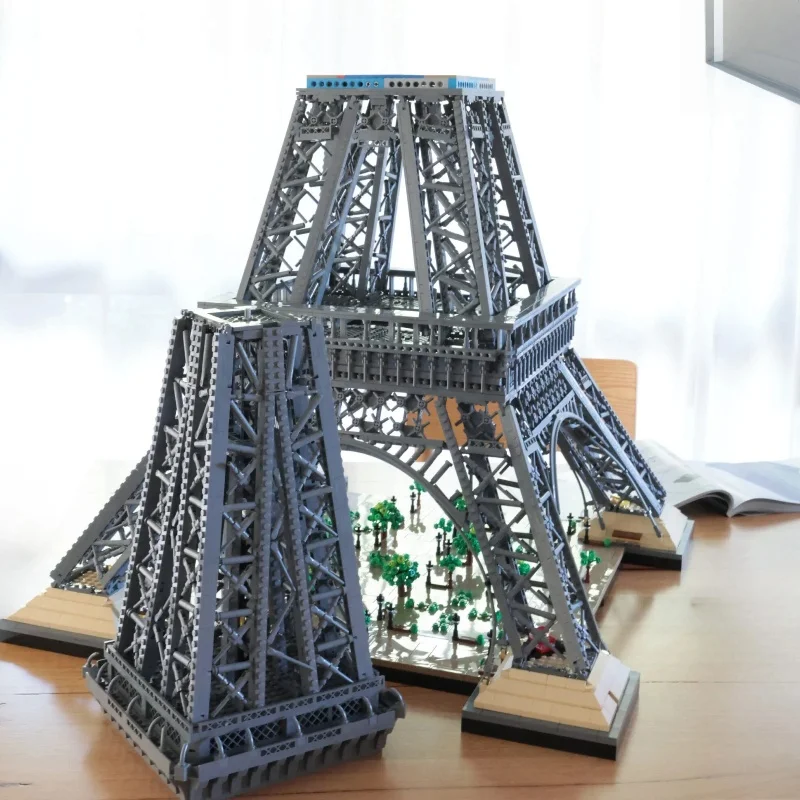 2025New 10001 PC Op voorraad 1.5 M Eiffeltoren compatibel 10307 PARIJS Architectuur Model Bouwsteen Volwassen kinderen Speelgoed Gift Set