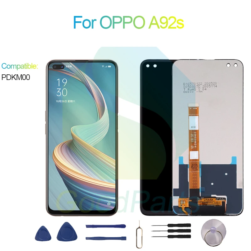 

For OPPO A92s LCD Display Screen 6.57" PDKM00 A92s Touch Digitizer Assembly Replacement