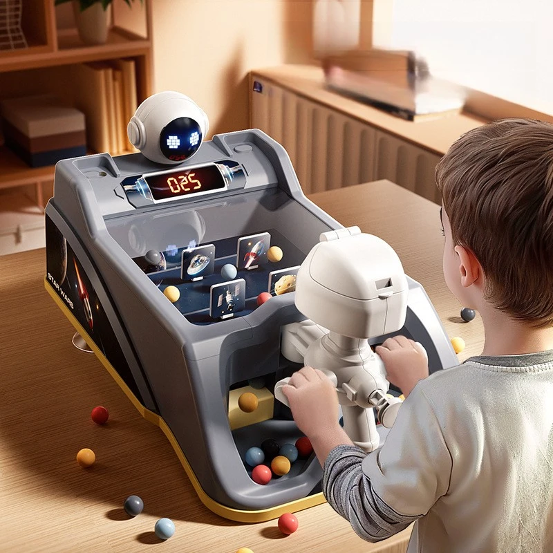 

Детский игровой автомат по мраморной стрельбе, детские электронные игрушки уровня очков, межзвездное приключение, шариковый выключатель, головоломки, настольные игры