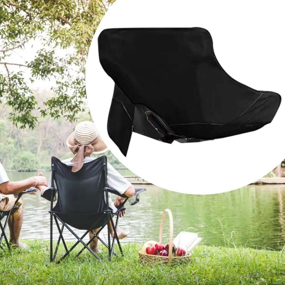 Breathable Camping Chair Cover Oxford Cloth Thickened Moon Chair Replacement Fabric Anti-slip Chair Surface