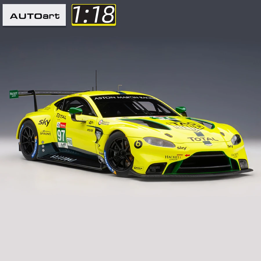 AUTOART 1/18 Aston Martin Vantage GTE Pro Le Mans 24h 2018 #97 #95 ABS car model static display collection