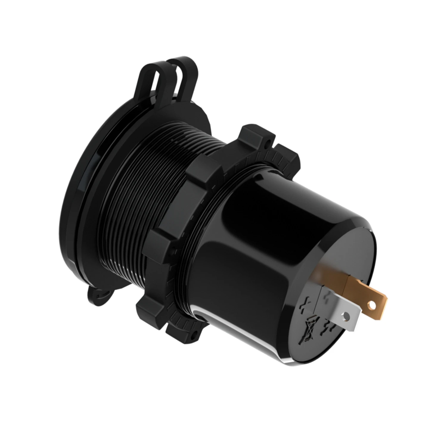 

1 шт. с механическим переключателем, вольтметром, двойной быстрой зарядкой, одинарным USB QC3.0 и зарядным устройством типа C для деталей автомобиля, мотоцикла, квадроцикла 12 В