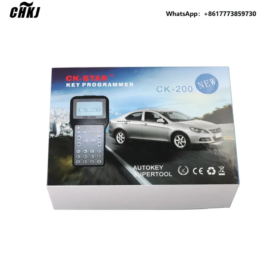 

CHKJ нового поколения CK200 автомобильные слесарные инструменты V50.01 CK-200 CK200 автоматический программатор ключей обновленная версия ключа CK-100