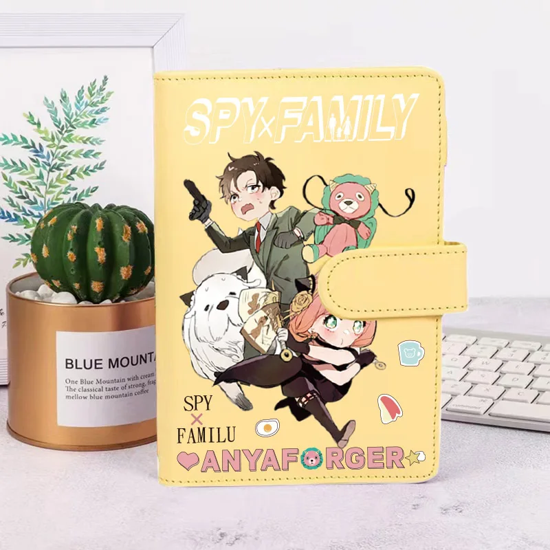 SPY×FAMILY Anime Kawaii Notebook Cute Student Hand Account Sticker Message Book Kids Diary Book Paintbook Message Book Toy Gift