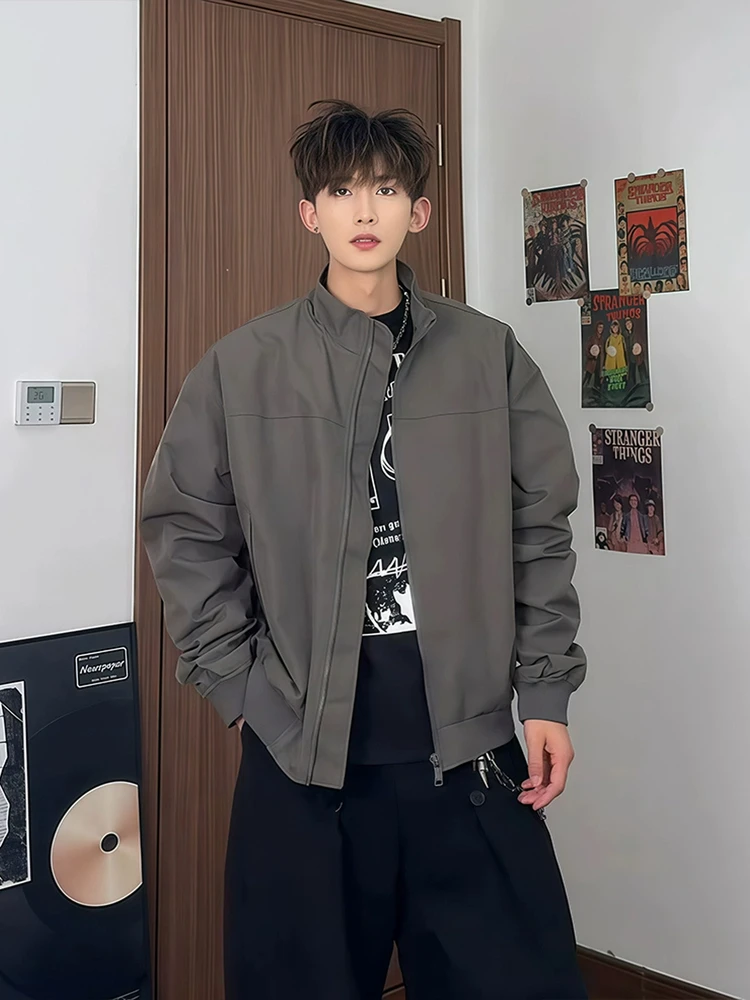 

American Sle Bomber Flight Instructor Jaet Men's ort Stand Collar Tee-Proof Windproof Waterproof Workwear Coat