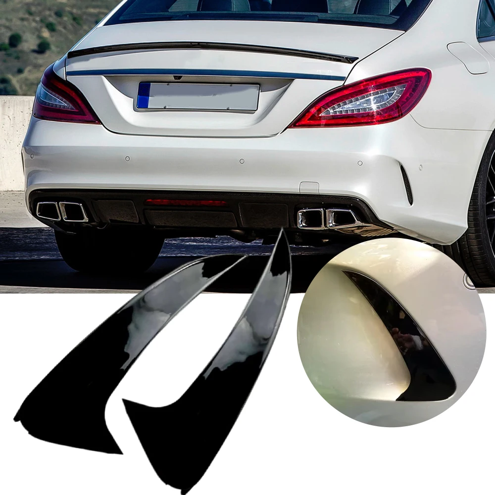 Rear Bumper Spoiler Cover Trim for Mercedes Benz CLS Class W218 CLS63 CLS250 CLS400 CLS500 CLS550 2014-2017