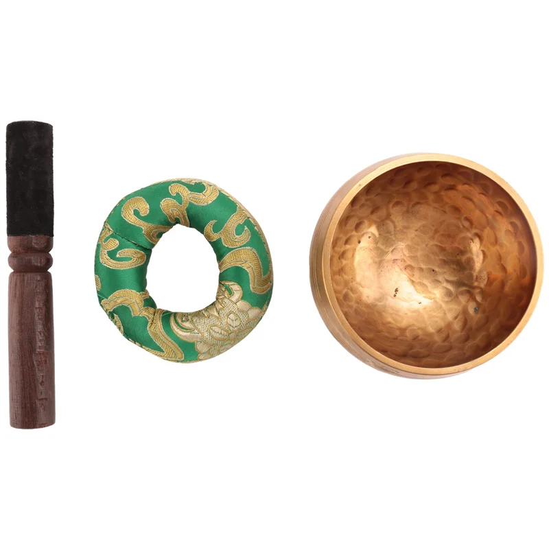 

ABVL-3X Nepal Handmade Copper Tibetan Bowl Yoga Meditation Chanting And Buddhist Music Bowl