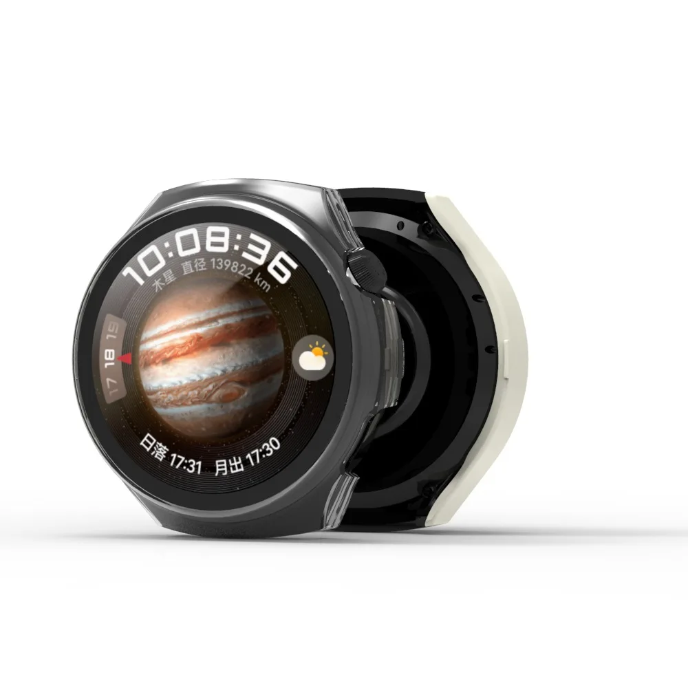 Twarde szklane etui na ekran ochronne do zegarka Huawei 4 48mm GT 3 Pro 46mm GT3 42mm etui ochronne inteligentne akcesoria