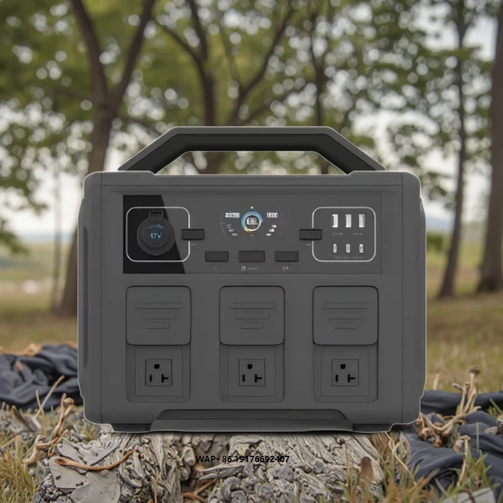 Wireless Portable Solar Power Station 1041WH MPPT‘ 22.4V Pure Sine Wave Inverter 200W Flashlight Home Use Car Power Bank AU Plug