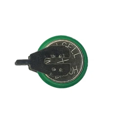 10PCS/LOT 1.2V 40mAh Ni-MH Button cell Ni MH Batteries With Pins  Rechargeable Battery