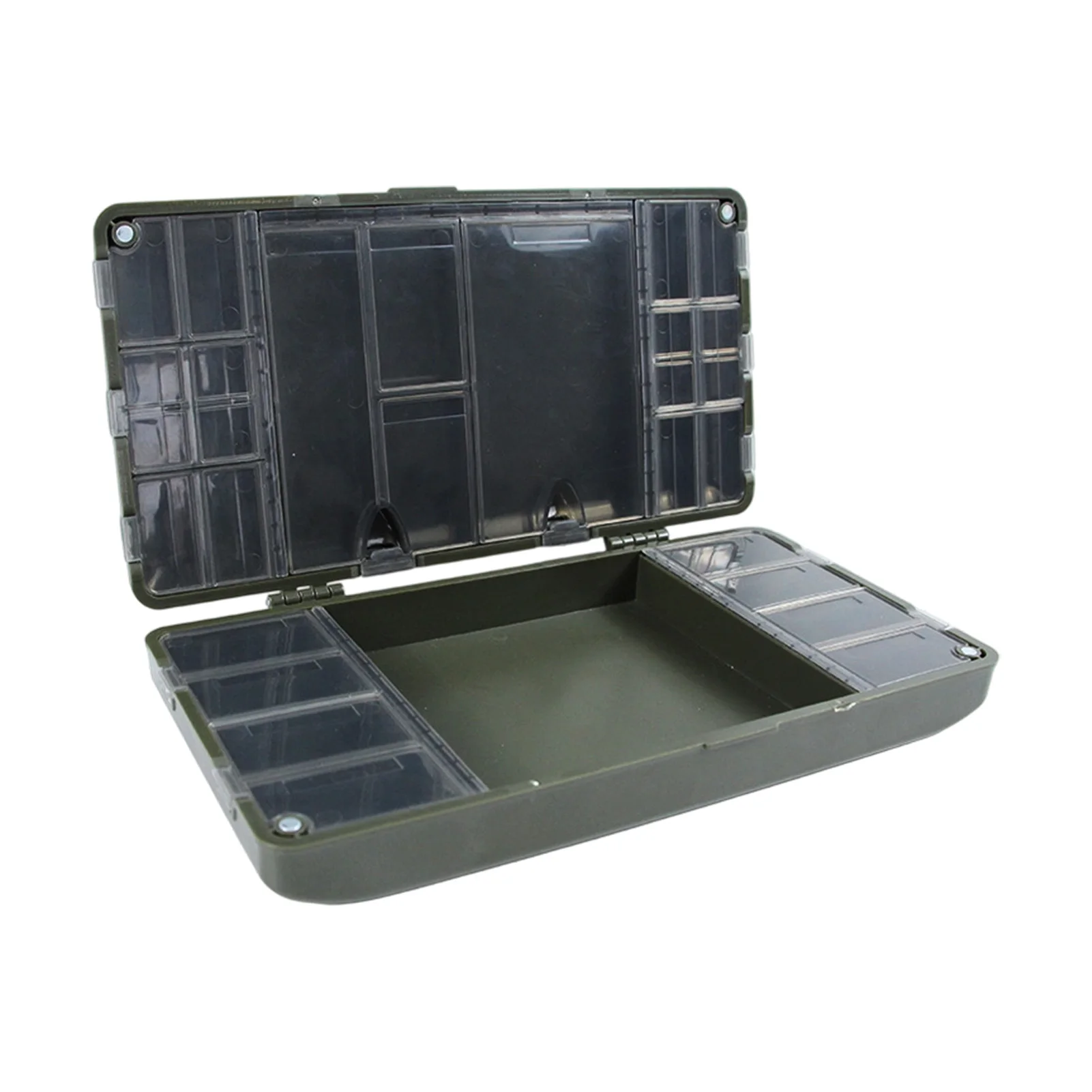 Efficient Storage Accessory Box For Fishing Professionals Dedicated Compartments Tackle Box Lightweight Yet Strong