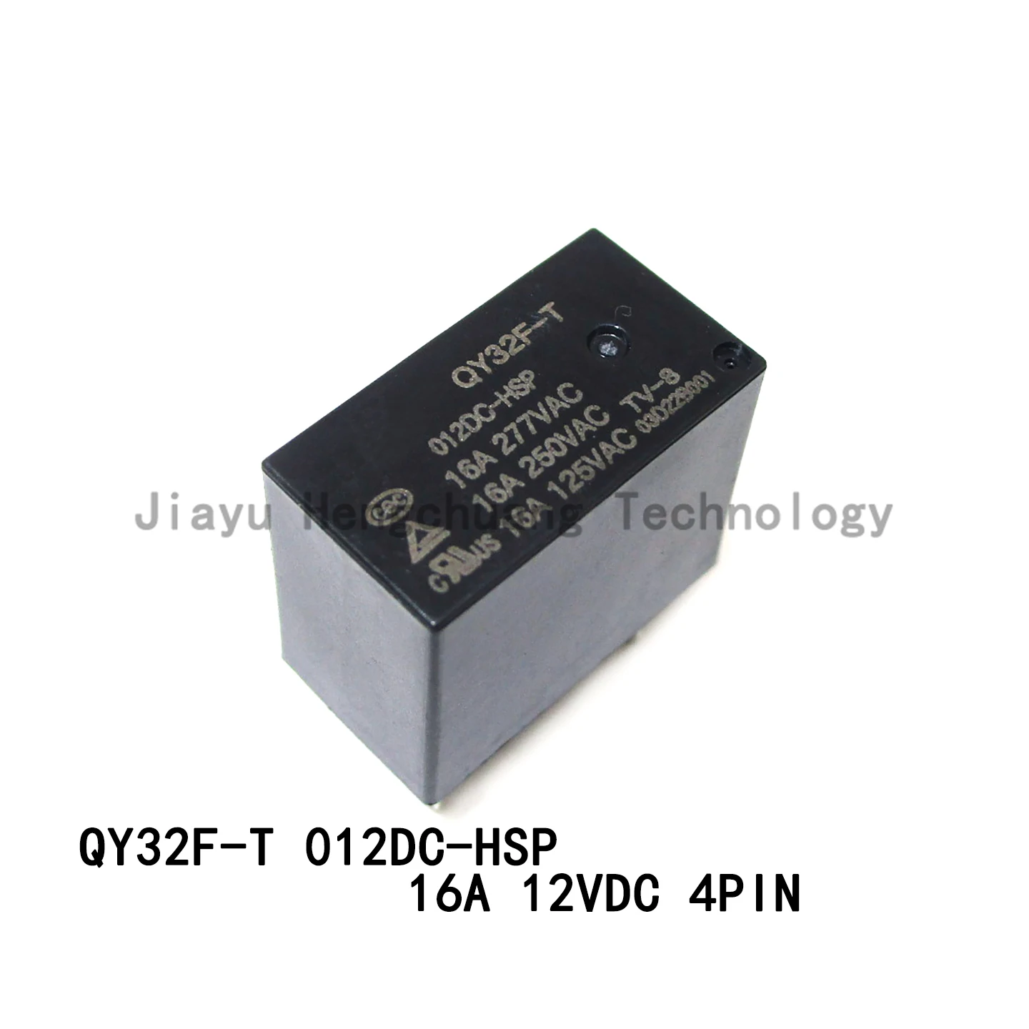 5PCS QY32F-T 012DC-HSP 16A 12VDC 4-pin Universal HRS3FTH-S-DC12V Power Relay