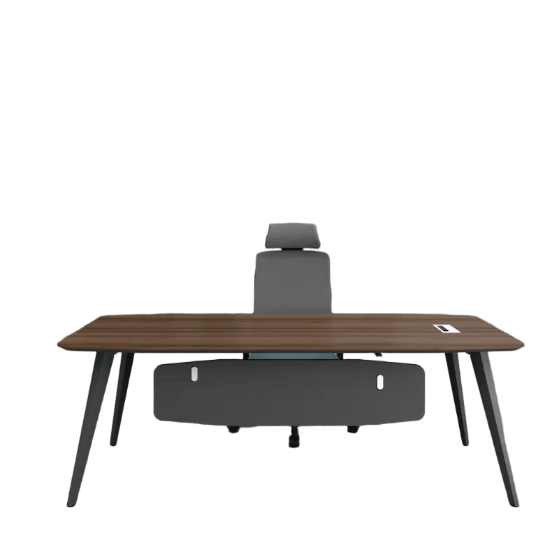 Simple Modern Design Executive and Durable Construction Office Table for Single Person with High Standard Quality Large Space