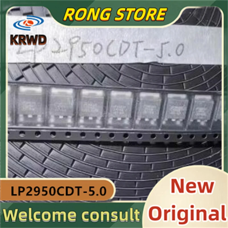 (10 pezzi) Chip IC nuovo e originale LP2950CDT-5.0RKG LP2950CDT-5.0 muslimah LP2950 TO252