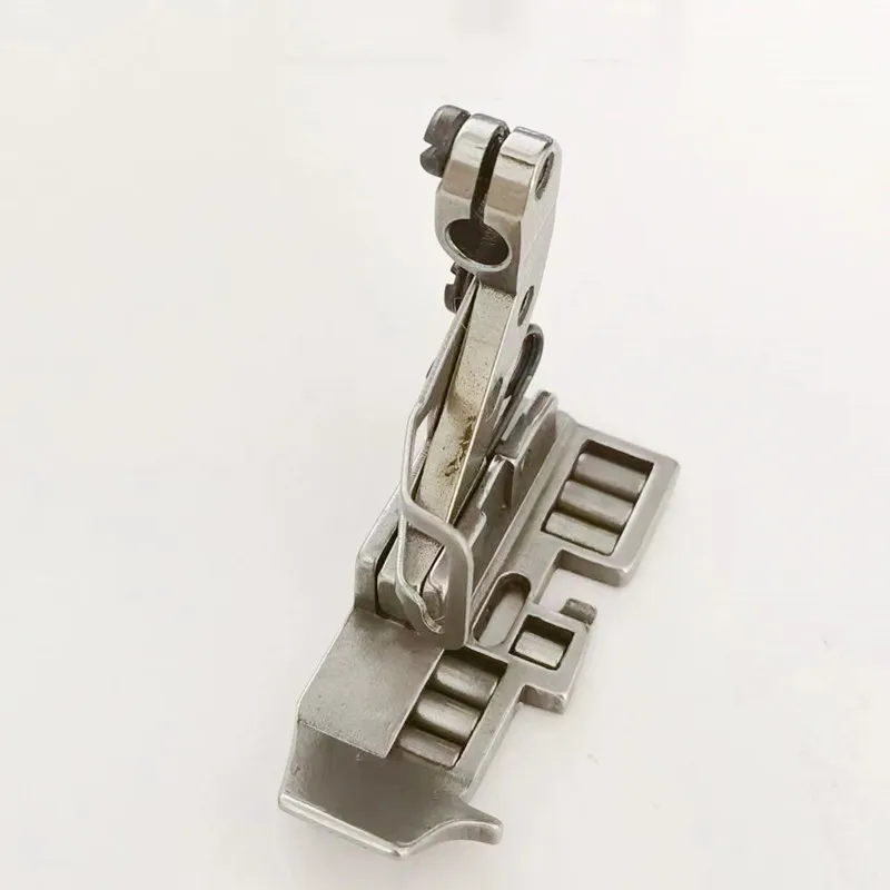 Roller Presser Foot For Overlock Sewing Machine Fit Siruba 988 Pegasus EX5200 Hikari 6800 JACK 798 For 5 Thread Feet With Wheel