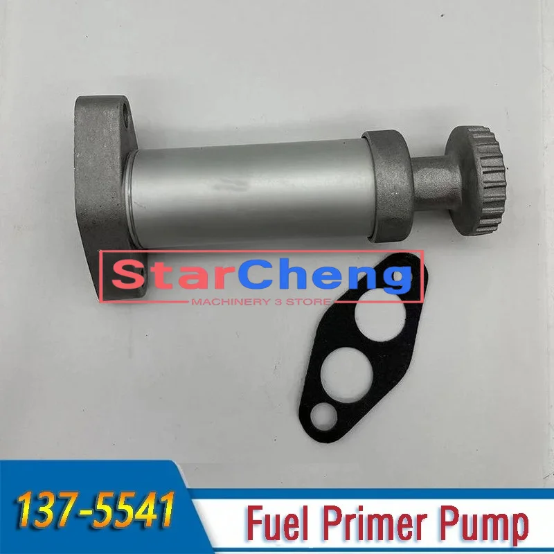 137-5541 1375541 Fuel Primer Pump for Engine 3116 3208 C7 C9 C15 C18 3306C 3306B 3306 Excavator Spare Parts