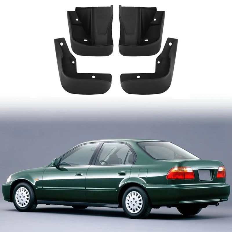 

Брызговики, передние и задние боковые брызговики для Honda Civic 1996-2000, аксессуары