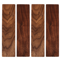 4 Pcs Thickened Wood Planks Black Walnut Carving Blocks Unfinished Hardwood Boards Woodworking Craft Projects Diy Walnut Lumber