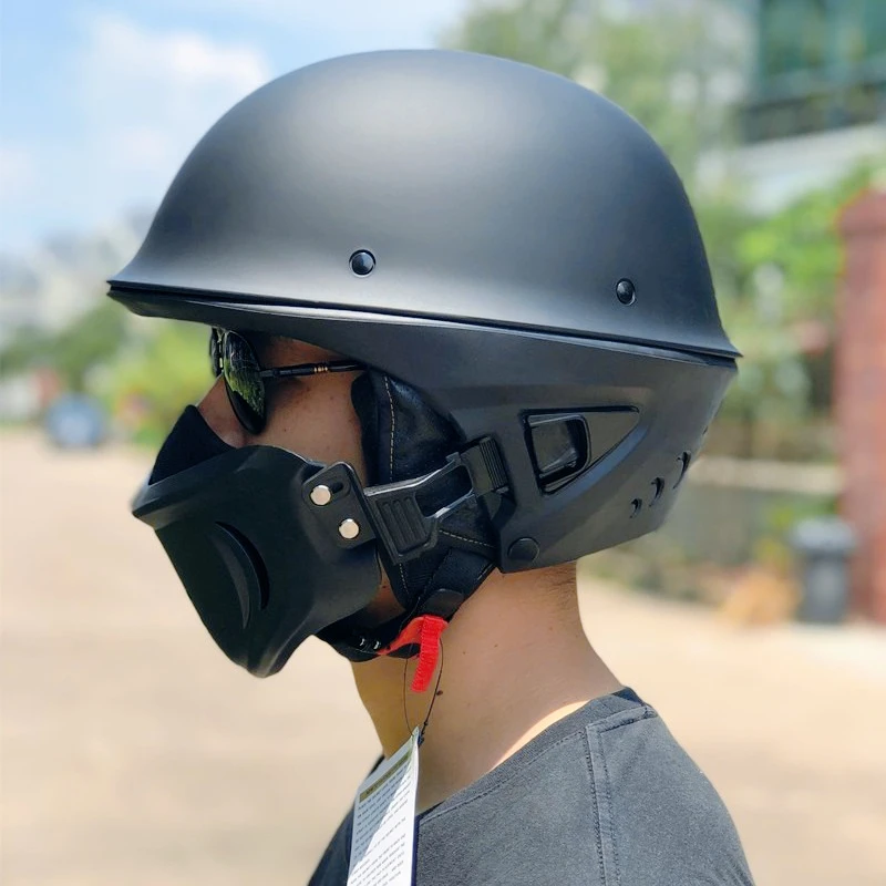 

New Model Rogue Helmet DOT Motorcycle Helmet American Style Retro Helmet Rouge Genuine Product ZR-666