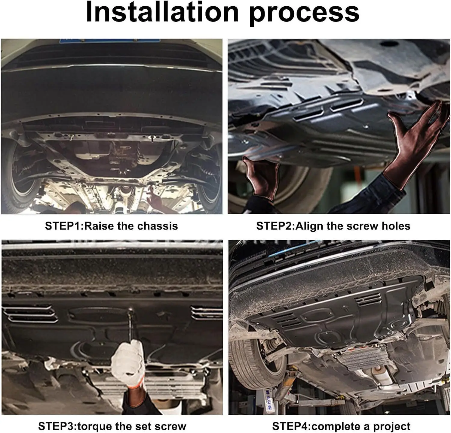 74110-TBA-A00 エンジン スプラッシュガード アンダーカーシールド カバーボード 2016-2018年式 ホンダ シビック 2ドア LX 6MT CVT 4ドア EX シルバー用