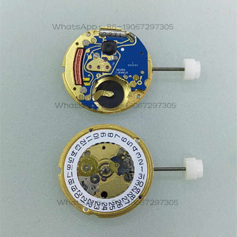 

Watch Accessories ETA956.412 Gold Machine Three-hand Quartz Movement