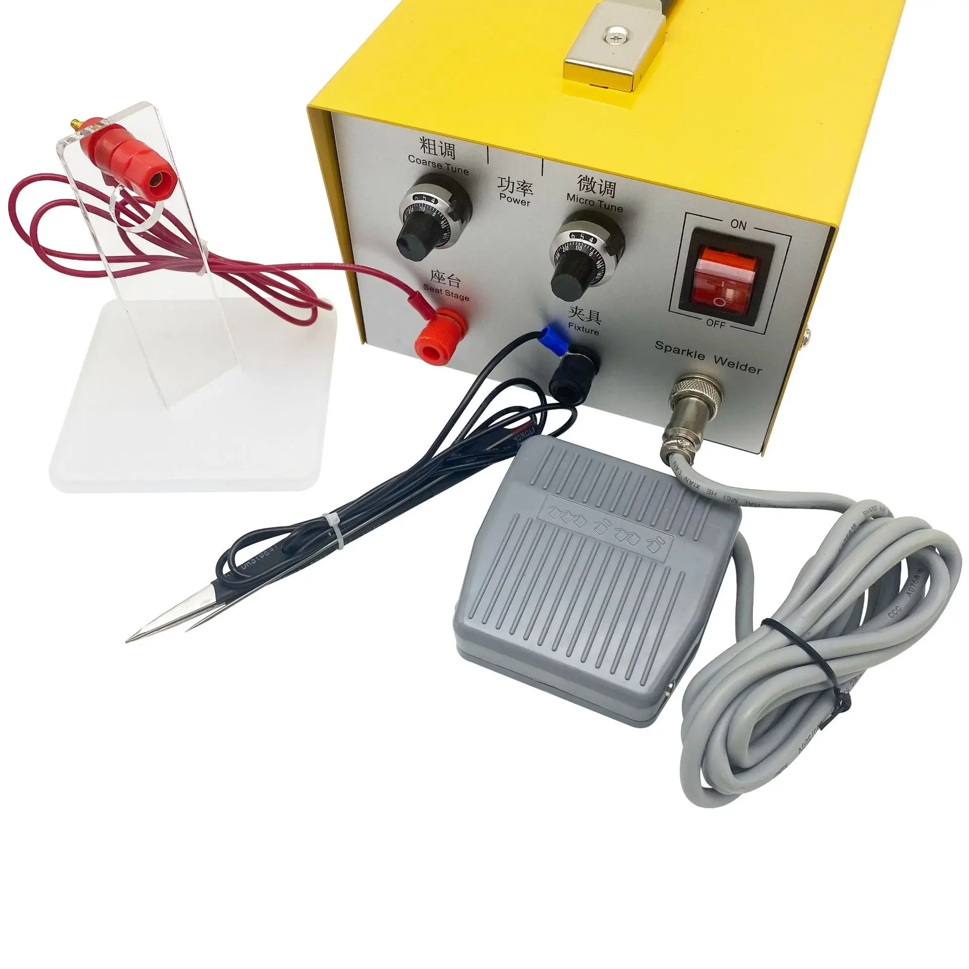 30A Spot Welding Machine Pulse Spot Welder Necklace Circle Welding Equipment Jewelry Making Tools