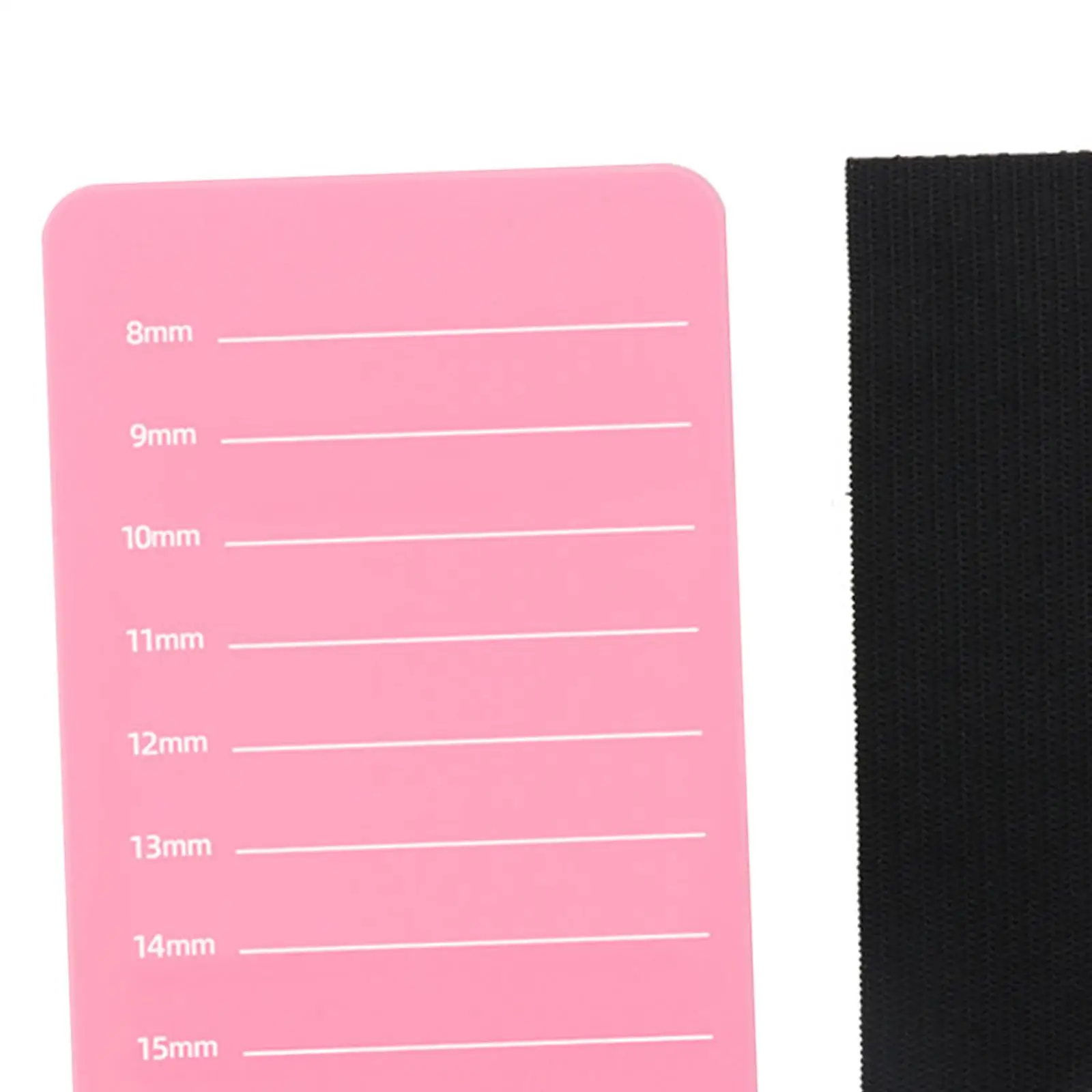 Eyelash Extension Materials Tray Acrylic Lash Palette with Marked Lines Professional Supply Board for Small Business
