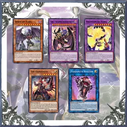 70 PCS Fiendsmith & Yubel Yugioh Card Game Deck Easy Play Not Original Master Duel DIY Deck MD INFO INFINITE FORBIDDEN