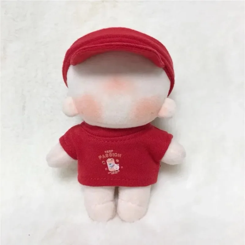 10cm chubby body can be used with sunshade hat, t-shirt set, baby clothes, celebrity dolls, suitable for doll clothes