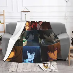 Dazai Osamu Blankets Coral Fleece Plush Winter Japanese Plaid Anime Multi-function Warm Throw Blanket for Sofa Office Bedspreads