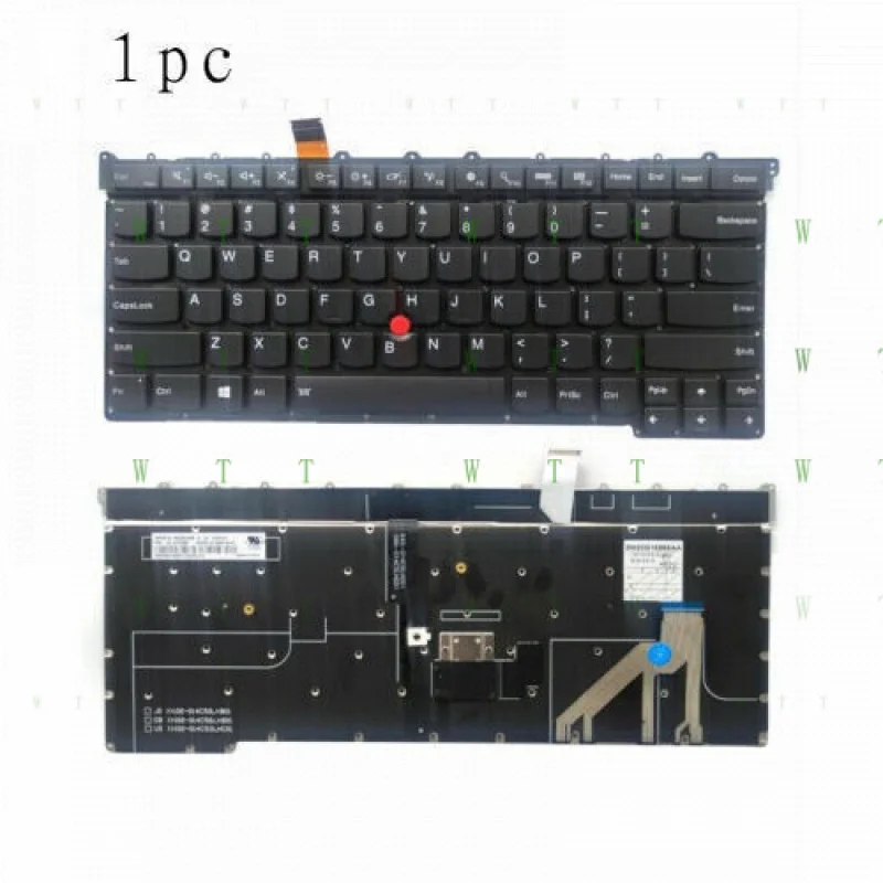 TT 1 шт. новая клавиатура с подсветкой для Lenovo ThinkPad X1 Carbon 3-го поколения 2015 20BS 20BT TT 1 шт. новая клавиатура с подсветкой для Lenovo ThinkPad X1 Carbon 3-го поколения 2015 20BS 20BT